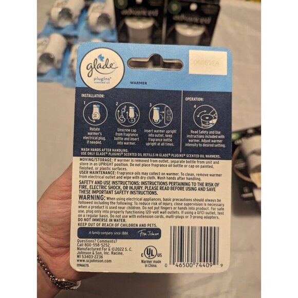 Aircare Lot Of Warmers 13 Total 8 Airwick 5 Glad - Picture 8 of 9